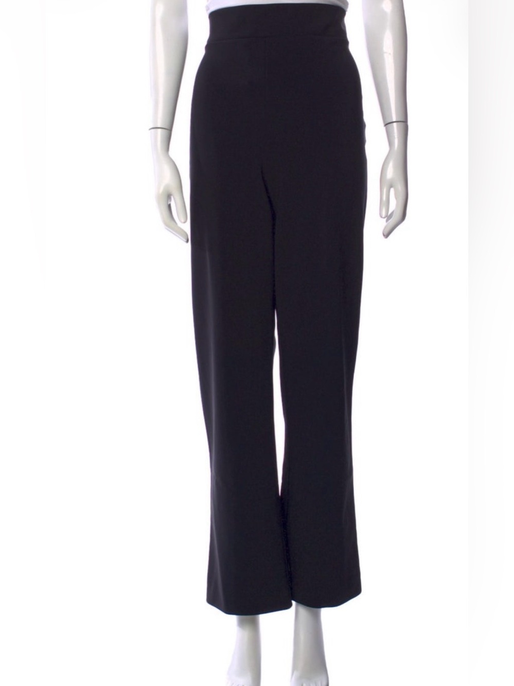 Chiara Boni High-Waist Black Wide-Leg Pants
$110